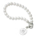 MIT Pearl Bracelet with Sterling Charm