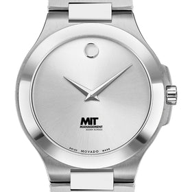 MIT Sloan Men&#39;s Movado Collection Stainless Steel Watch with Silver Dial Shot #1
