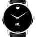 MIT Sloan Men's Movado Museum with Leather Strap