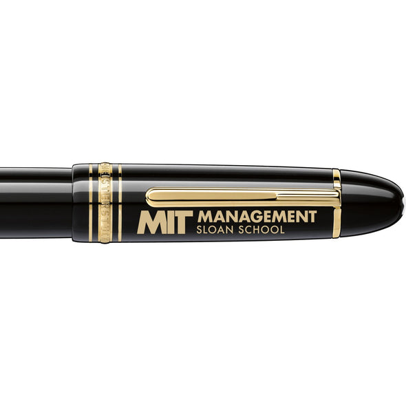 MIT Sloan Montblanc Meisterstück 149 Fountain Pen in Gold Shot #2