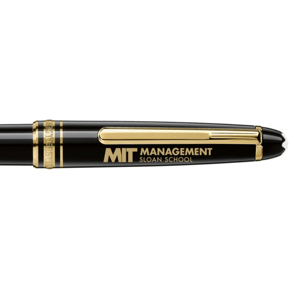 MIT Sloan Montblanc Meisterstück Classique Ballpoint Pen in Gold Shot #2