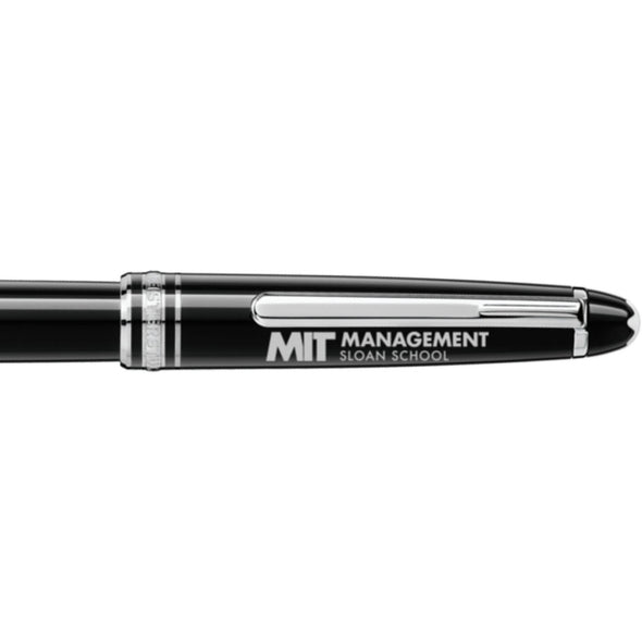 MIT Sloan Montblanc Meisterstück Classique Rollerball Pen in Platinum Shot #2