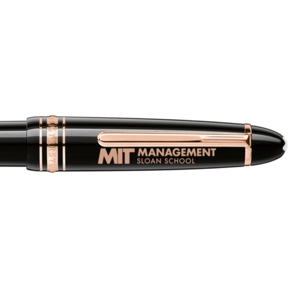 MIT Sloan Montblanc Meisterstück LeGrand Ballpoint Pen in Red Gold Shot #2
