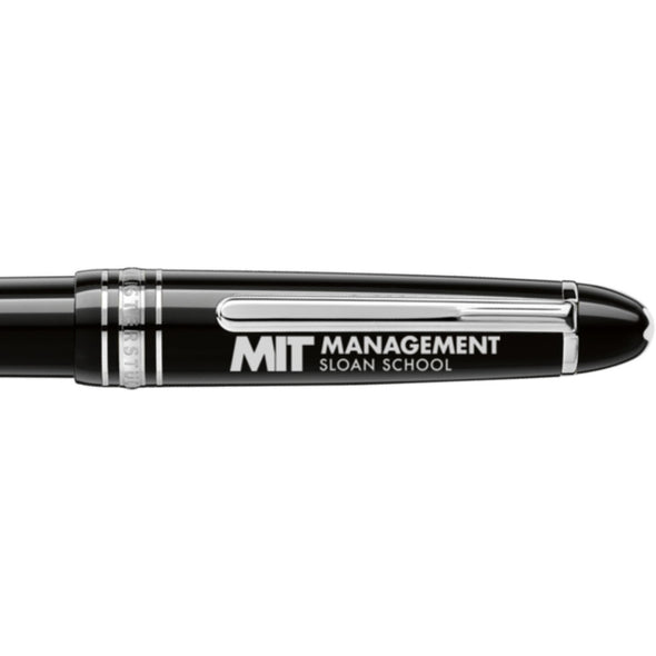 MIT Sloan Montblanc Meisterstück Midsize Platinum-Coated Ballpoint Pen Shot #2