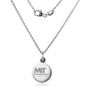MIT Sloan Necklace with Charm in Sterling Silver Shot #2