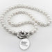 MIT Sloan Pearl Necklace with Sterling Silver Charm
