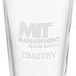 MIT Sloan School of Management 16 oz Pint Glass- Set of 4 Shot #3