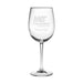 MIT Sloan School of Management Red Wine Glasses - Set of 2 - Made in the USA