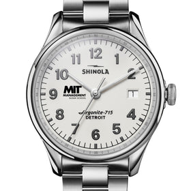 MIT Sloan School of Management Shinola Watch, The Vinton 38 mm Alabaster Dial at M.LaHart &amp; Co. Shot #1