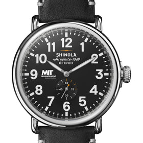 MIT Sloan Shinola Watch, The Runwell 47 mm Black Dial Shot #1