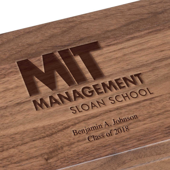 MIT Sloan Solid Walnut Desk Box Shot #3