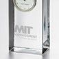 MIT Sloan Tall Glass Desk Clock by Simon Pearce Shot #2
