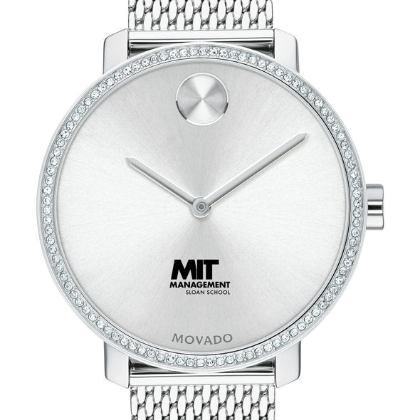 MIT Sloan Women's Movado Bold with Crystal Bezel & Mesh Bracelet Shot #1