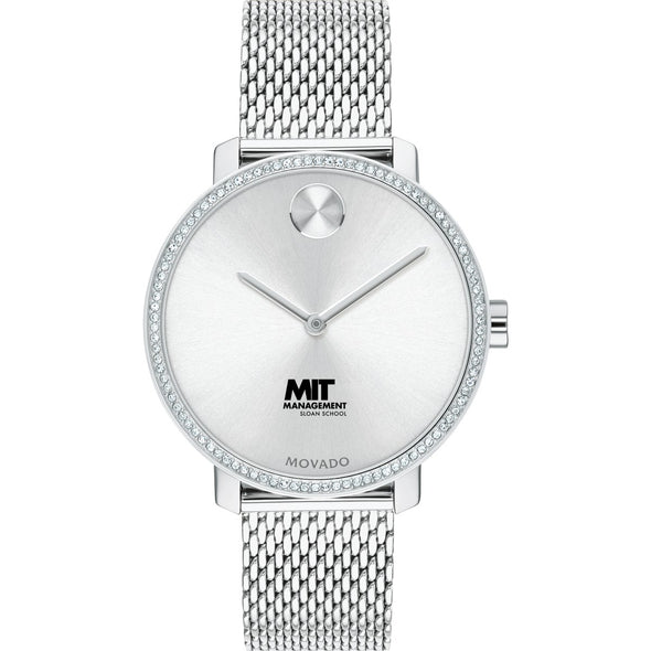 MIT Sloan Women's Movado Bold with Crystal Bezel & Mesh Bracelet Shot #2