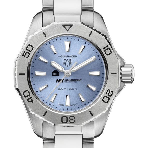 MIT Sloan Women&#39;s TAG Heuer Steel Aquaracer with Blue Sunray Dial Shot #1