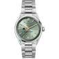 MIT Sloan Women's TAG Heuer Steel Carrera Automatic with Green Dial Shot #2
