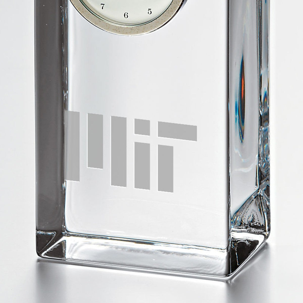 Mit Glass MIT Tall Glass Desk Clock by Simon Pearce - Graduation Gift Selection ...