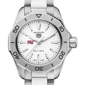 MIT Women&#39;s TAG Heuer Steel Aquaracer with Silver Dial Shot #1
