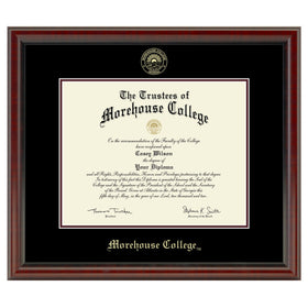 Morehouse Diploma Frame, the Fidelitas Shot #1