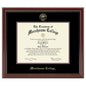 Morehouse Diploma Frame, the Fidelitas Shot #1