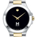 Morehouse Men's Movado Collection Two-Tone Watch with Black Dial