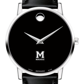 Morehouse Men&#39;s Movado Museum with Leather Strap Shot #1