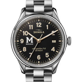 Morehouse Shinola Watch, The Vinton 38 mm Black Dial Shot #1