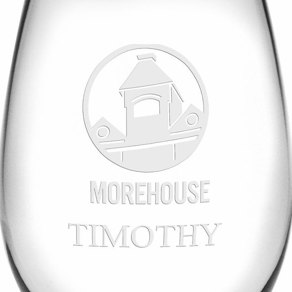 Morehouse Stemless Wine Glasses Made in the USA - Set of 4 Shot #3
