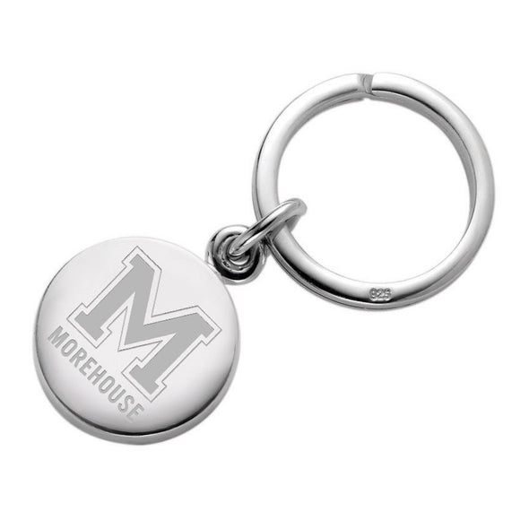 Morehouse Sterling Silver Insignia Key Ring Shot #1