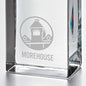 Morehouse Tall Glass Desk Clock by Simon Pearce Shot #2