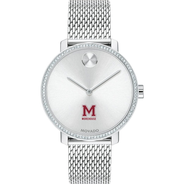 Morehouse Women's Movado Bold with Crystal Bezel & Mesh Bracelet Shot #2