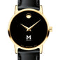 Morehouse Women's Movado Gold Museum Classic Leather Shot #1
