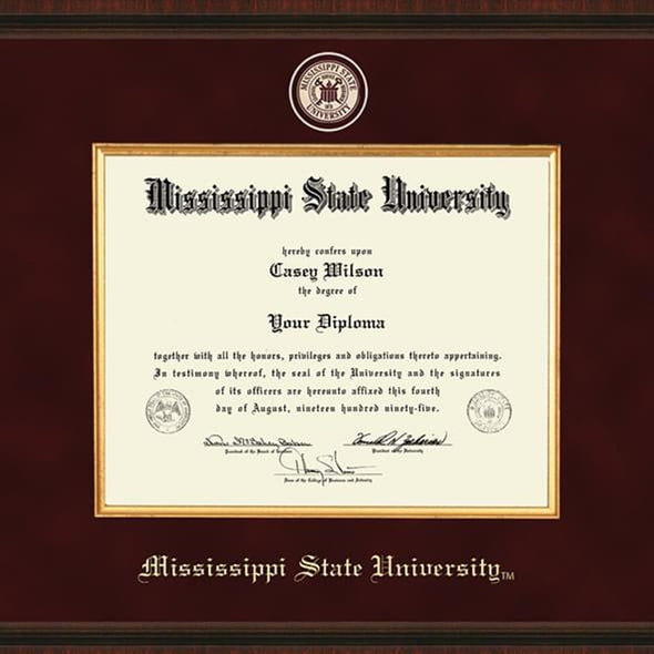 MS State Bachelors/Masters Diploma Frame - Excelsior Shot #2