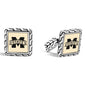 MS State Cufflinks by John Hardy with 18K Gold Shot #2