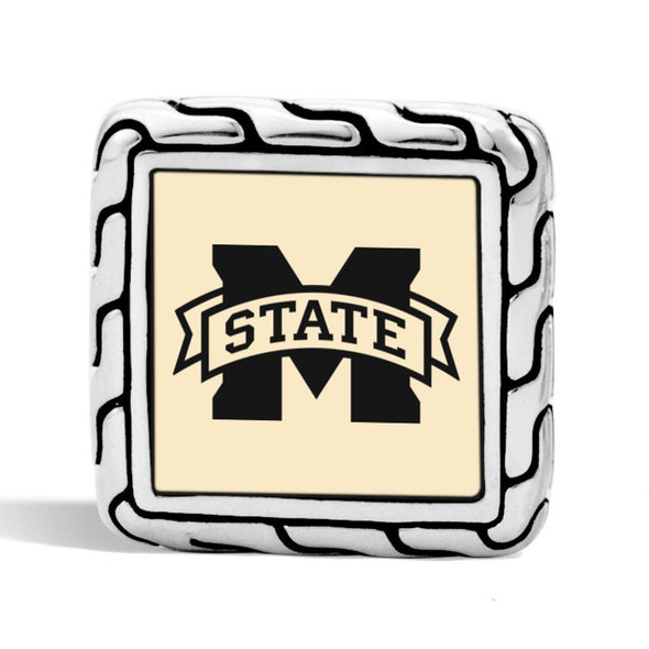 MS State Cufflinks by John Hardy with 18K Gold Shot #3