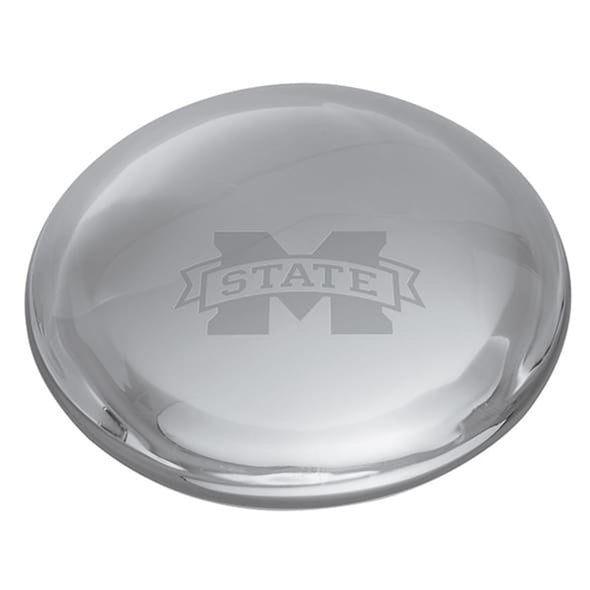 MS State Glass Dome Paperweight by Simon Pearce Shot #2