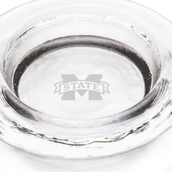 MS State Glass Wine Coaster by Simon Pearce Shot #2
