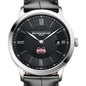 MS State Men's Baume et Mercier 40mm Classima Quartz Watch with Black Dial & Black Leather Strap Shot #1