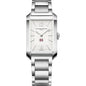 MS State Men's Baume et Mercier 43X27mm Hampton Watch with Silver Dial & Bracelet Shot #2