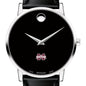 MS State Men's Movado Museum with Leather Strap Shot #1