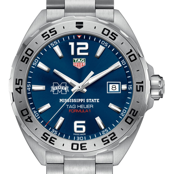 MS State Men's TAG Heuer Formula 1 with Blue Dial Shot #1