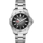 MS State Men's TAG Heuer Steel Automatic Aquaracer with Black Dial Shot #2
