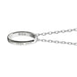 MS State Monica Rich Kosann "Carpe Diem" Poesy Ring Necklace in Silver Shot #3