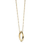 MS State Monica Rich Kosann Poesy Ring Necklace in Gold Shot #2