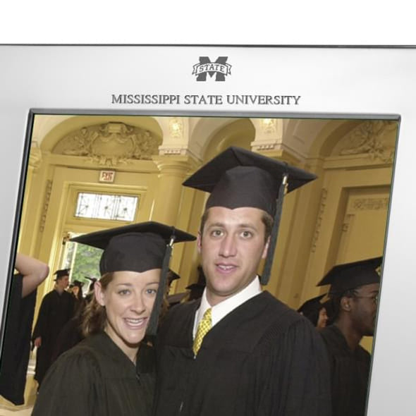 MS State Polished Pewter 8x10 Picture Frame Shot #2