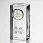 MS State Tall Glass Desk Clock by Simon Pearce Shot #1