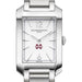 MS State Women's Baume et Mercier 35X22mm Hampton Watch with Silver Dial & Bracelet