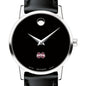 MS State Women's Movado Museum with Leather Strap Shot #1