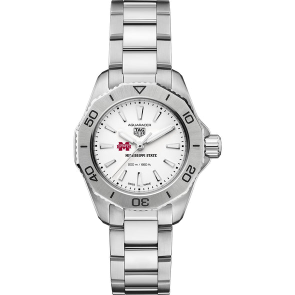 MS State Women&#39;s TAG Heuer Steel Aquaracer with Silver Dial Shot #2