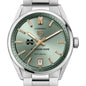 MS State Women's TAG Heuer Steel Carrera Automatic with Green Dial Shot #1